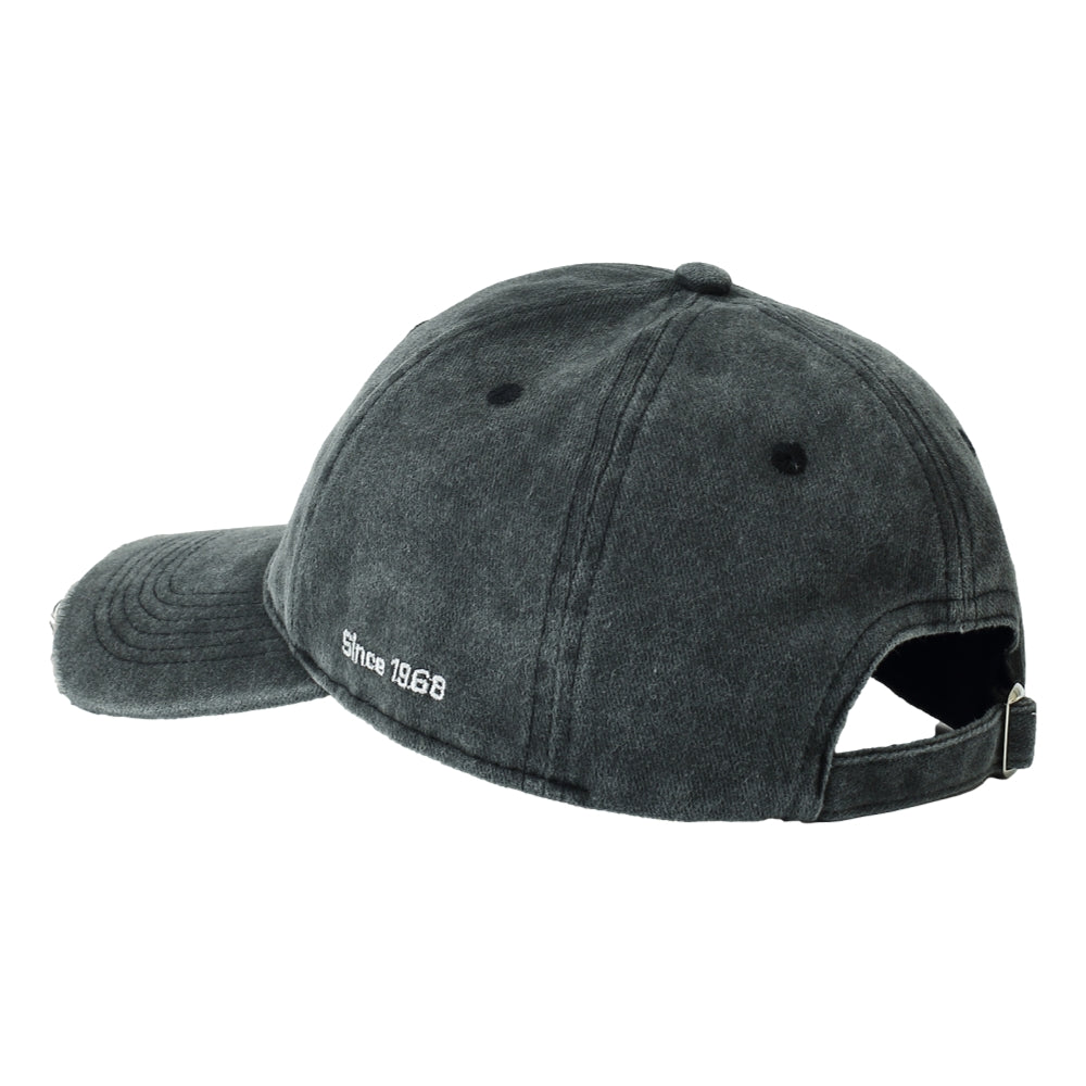 ESPRIT WASHED CAP - CAUSEWAY BAY-BLACK