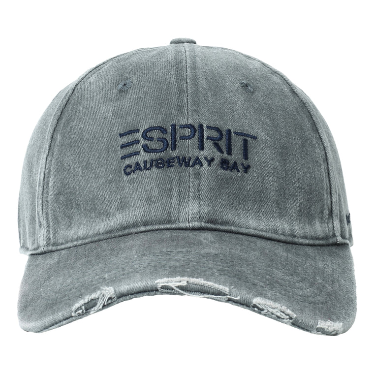ESPRIT WASHED CAP - CAUSEWAY BAY-GREY