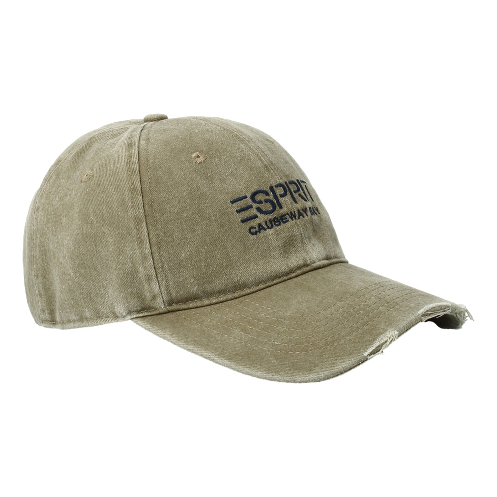 ESPRIT WASHED CAP - CAUSEWAY BAY-KHAKI