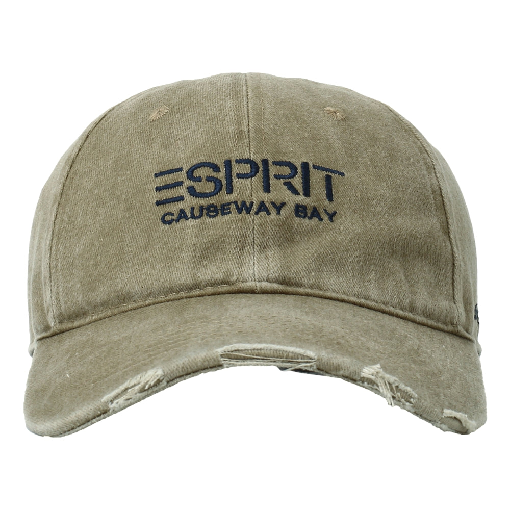 ESPRIT WASHED CAP - CAUSEWAY BAY-KHAKI