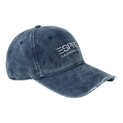 ESPRIT WASHED CAP - CAUSEWAY BAY-NAVY
