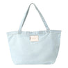 ESPRIT WASHED LOGO TOTE BAG-BLUE