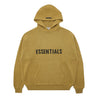 FOG ESSENTIALS KNIT PULLOVER HOODIE-AMBER
