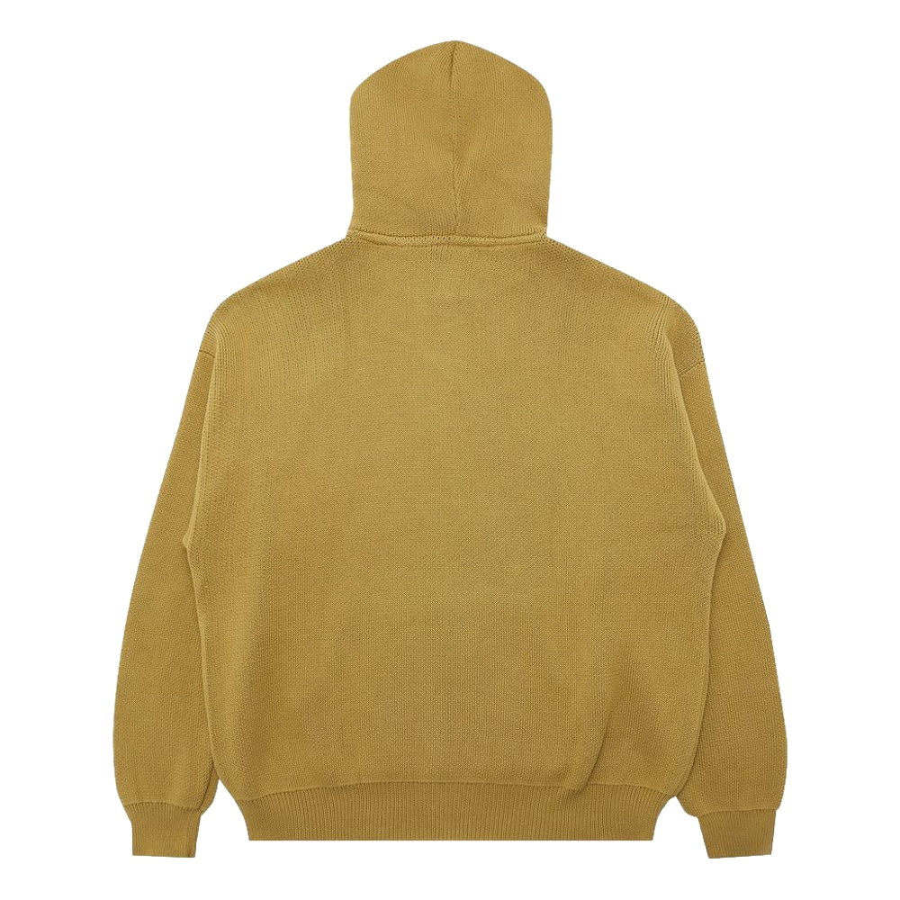FOG ESSENTIALS KNIT PULLOVER HOODIE-AMBER
