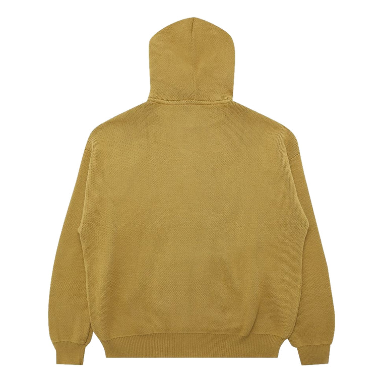 FOG ESSENTIALS KNIT PULLOVER HOODIE-AMBER