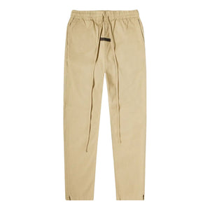 FOG ESSENTIALS KHAKI TWILL TROUSERS-KHAKI