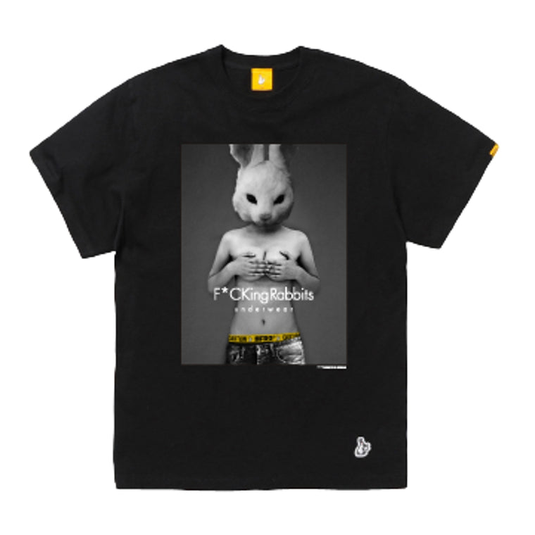 #FR2 F*CKING RABBITS T-SHIRT-BLACK
