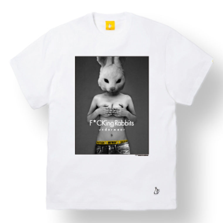 #FR2 F*CKING RABBITS T-SHIRT-WHITE