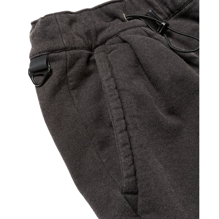 MEANSWHILE FADE FATIGUE SWEAT PANT-BLACK