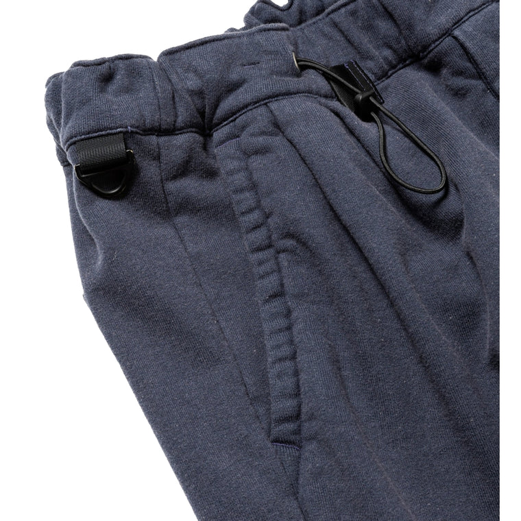 MEANSWHILE FADE FATIGUE SWEAT PANT-NAVY