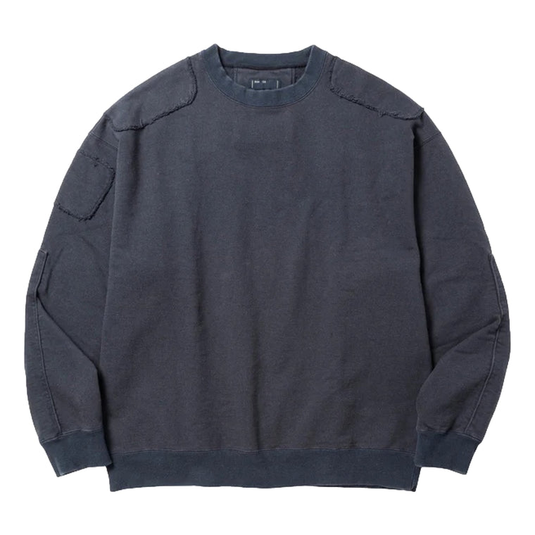 MEANSWHILE FADE PAD SWEATSHIRT-NAVY