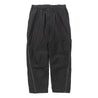 MEANSWHILE FATIGUE SIDE ZIP PANT-LAMP BLACK