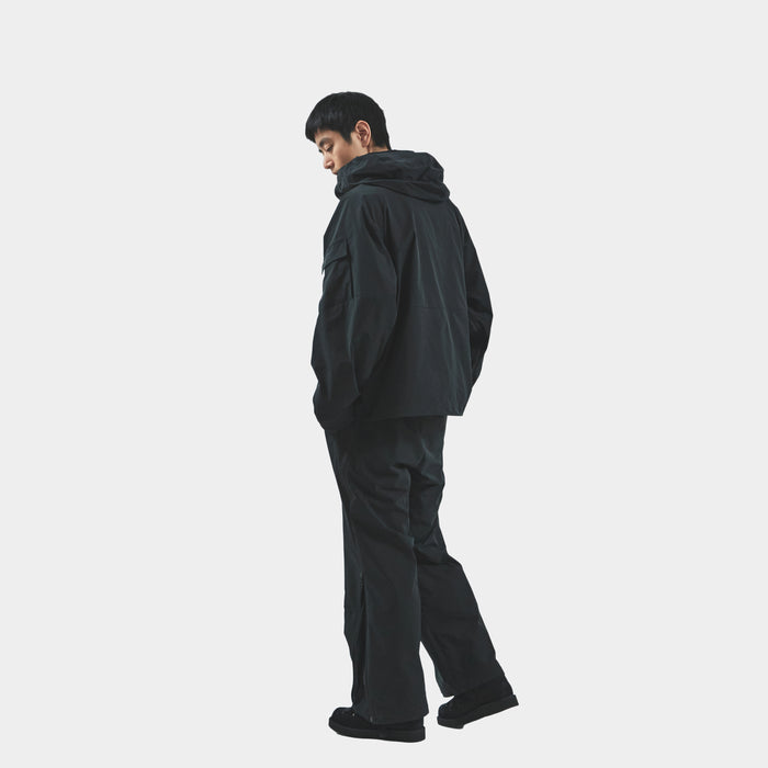 MEANSWHILE FATIGUE SIDE ZIP PANT-LAMP BLACK