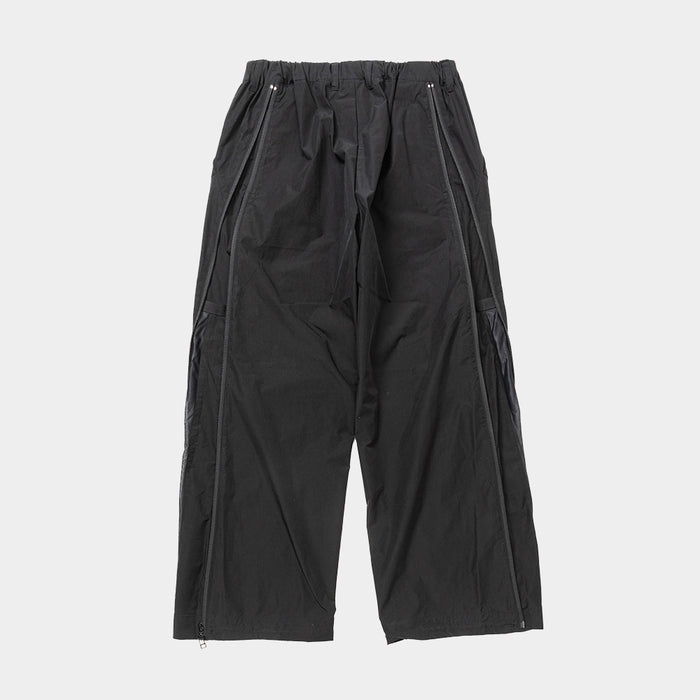 MEANSWHILE FATIGUE SIDE ZIP PANT-LAMP BLACK