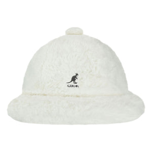 KANGOL FAUX FUR CASUAL-CREAM
