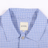 A[S]USL FEAR IS A RECATION COACH JACKET-BLUE CHECKERED