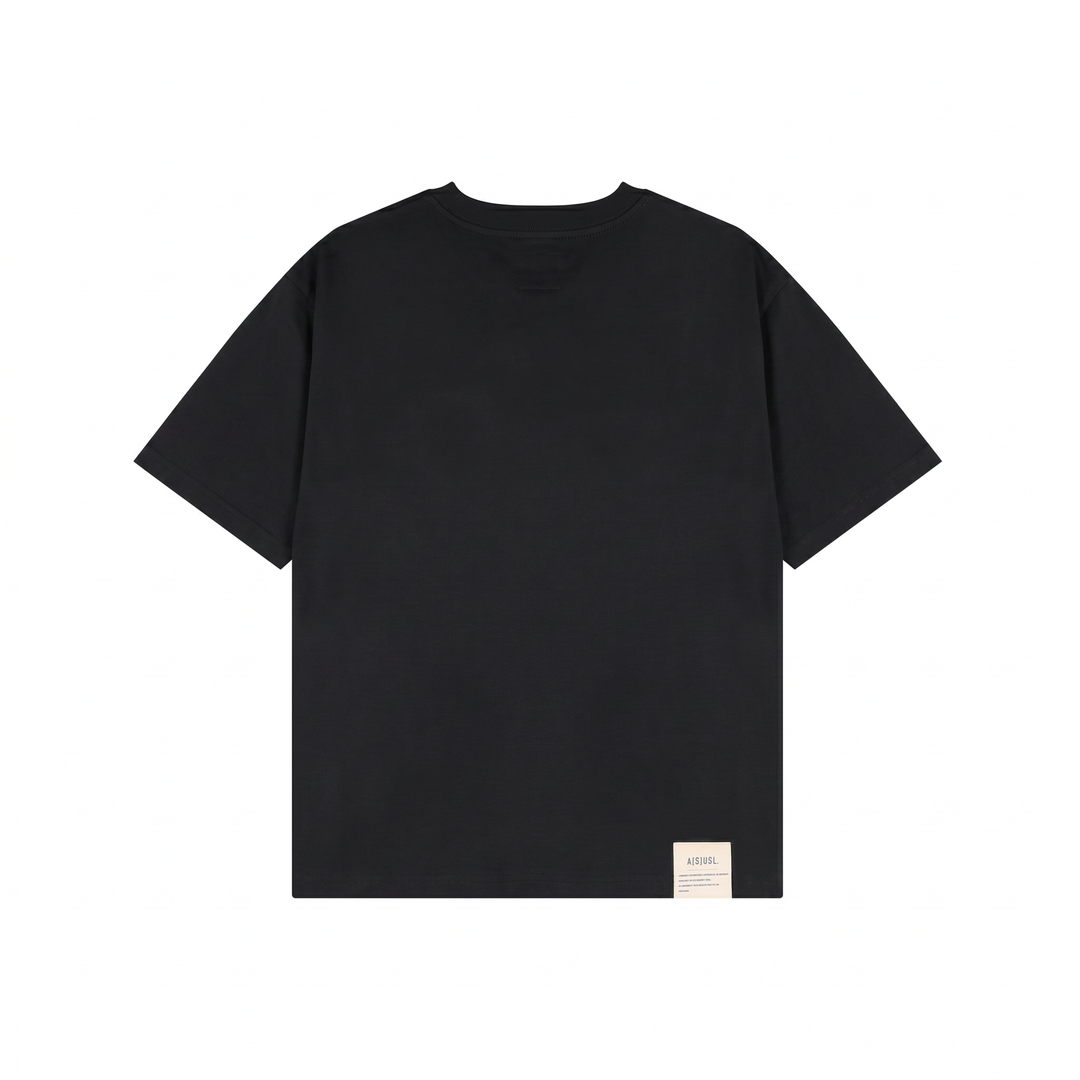 A[S]USL FEAR IS A RECATION TEE-BLACK