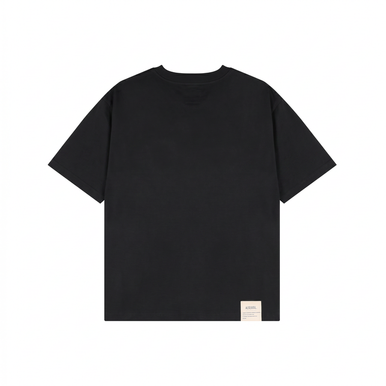 A[S]USL FEAR IS A RECATION TEE-BLACK