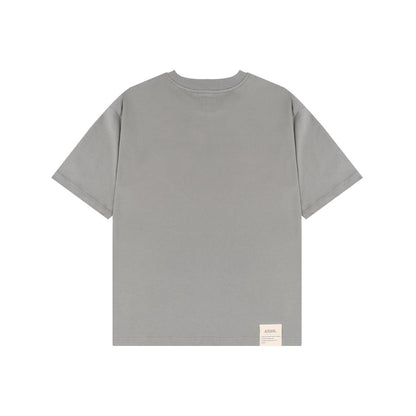 A[S]USL FEAR IS A RECATION TEE-GREY