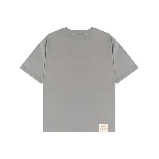A[S]USL FEAR IS A RECATION TEE-GREY