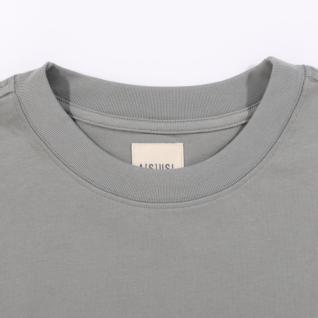A[S]USL FEAR IS A RECATION TEE-GREY