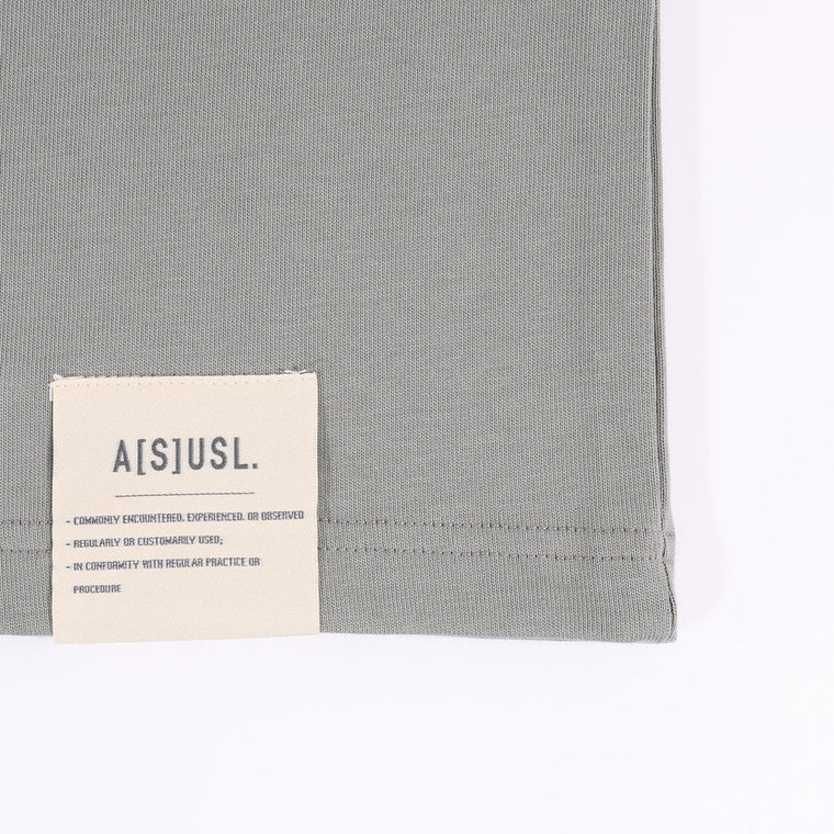 A[S]USL FEAR IS A RECATION TEE-GREY
