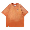 SCENE BY ICE FIRE FESTIVAL SNOW WASHED TEE-ORANGE