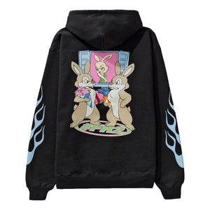 #FR2 FIGHT OVER A RABBITS HOODIE-BLACK