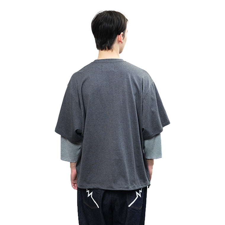 WHIZLIMITED FLUNK SHIRT-CHARCOAL