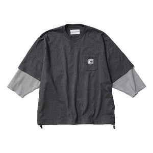 WHIZLIMITED FLUNK SHIRT-CHARCOAL