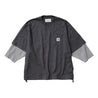 WHIZLIMITED FLUNK SHIRT-CHARCOAL