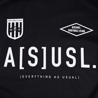 A[S]USL FOOTBALL JERSERY-BLACK