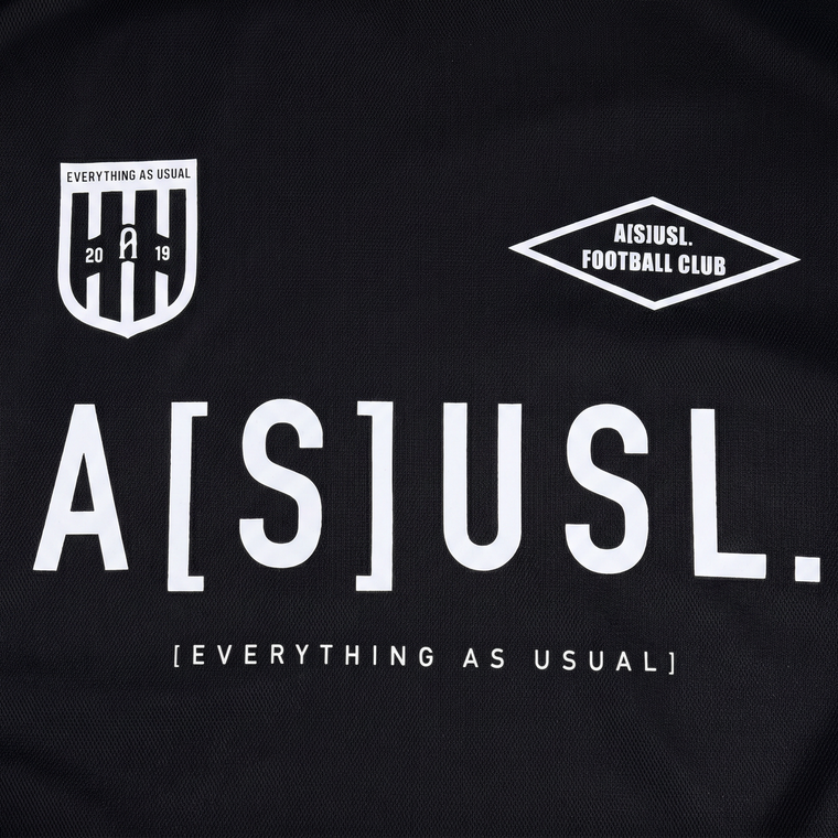 A[S]USL FOOTBALL JERSERY-BLACK