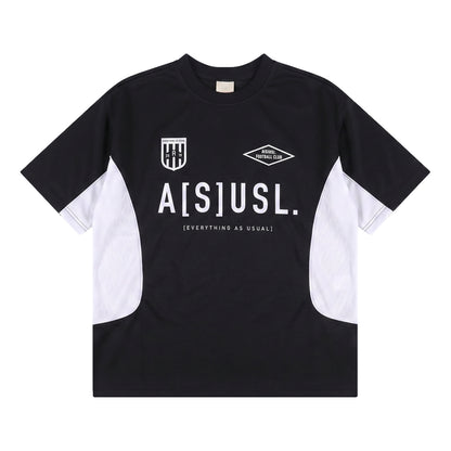 A[S]USL FOOTBALL JERSERY-BLACK