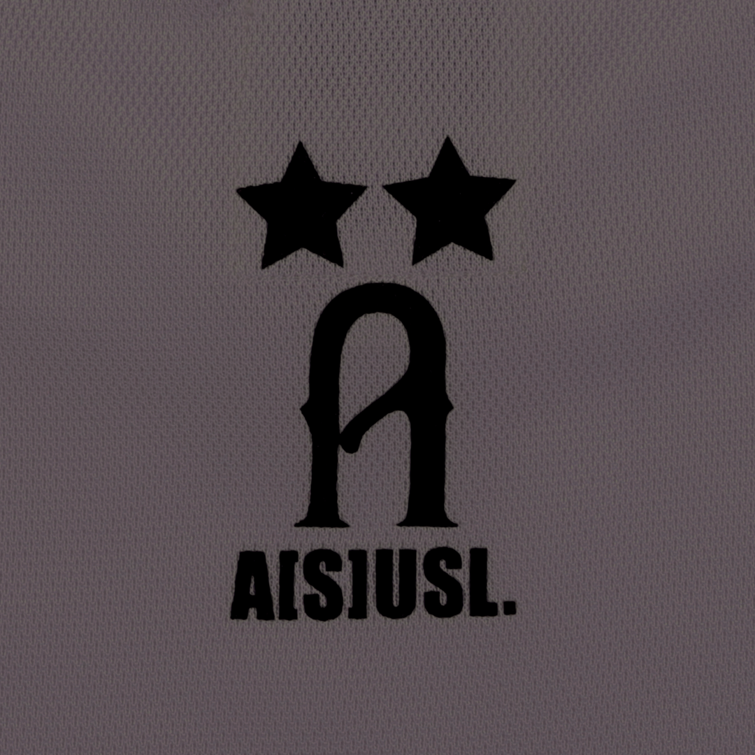 A[S]USL FOOTBALL JERSERY-CHARCOAL