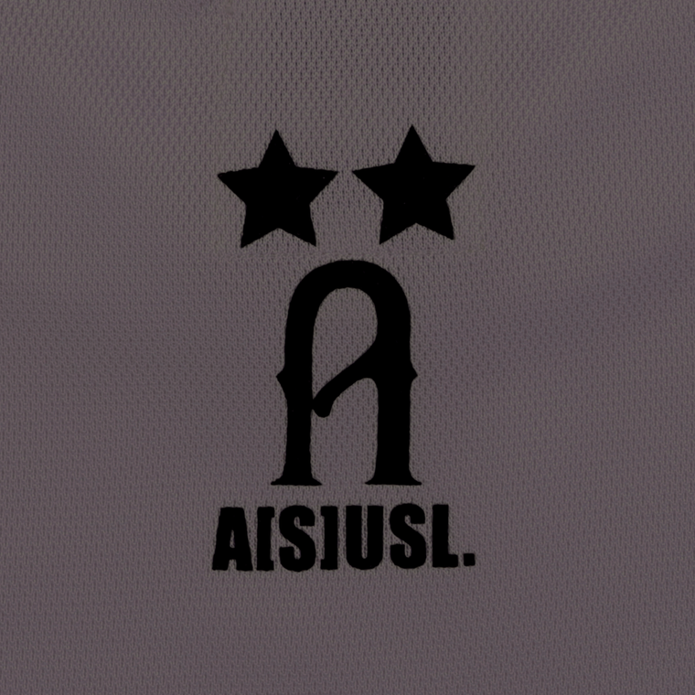 A[S]USL FOOTBALL JERSERY-CHARCOAL