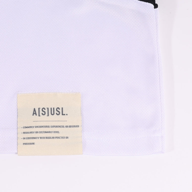 A[S]USL FOOTBALL JERSERY-WHITE