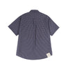 A[S]USL FOUR POCKETS CHECK SHIRT-NAVY CHECKS