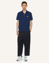 MAISON KITSUNE FOX HEAD REGULAR POLO-CLASSIC NAVY