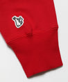 #FR2 DRAGON EMBROIDERY SWEAT SHIRT-RED