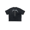 2ND CLOSET “FREEDAMN FOR ALL” WASHED BOXY T-SHIRT-BLACK