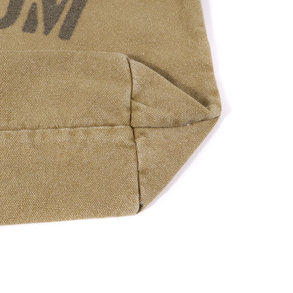 A[S]USL FREEDOM CANVAS TOTE BAG-BROWN