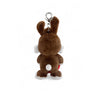 2ND CLOSET "FRIES LOVER" SECOND RABBIT DOLL KEY CHAIN-BROWN
