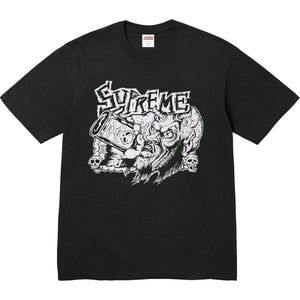 SUPREME FUCKIN BLOWOUT TEE-BLACK