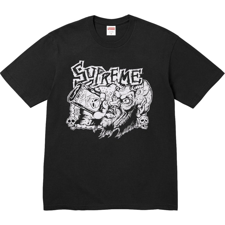 SUPREME FUCKIN BLOWOUT TEE-BLACK