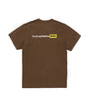 #FR2 FXXKING RABBITS LOGO T-SHIRT-BROWN