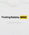 #FR2 FXXKING RABBITS LOGO T-SHIRT-WHITE