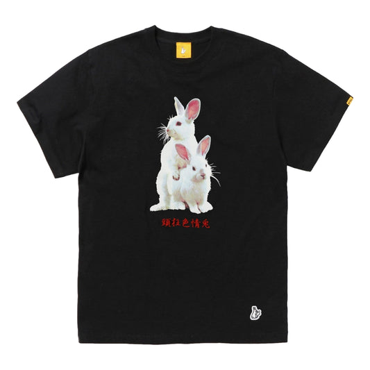 #FR2 FXXKING RABBITS PHOTO T-SHIRT-BLACK