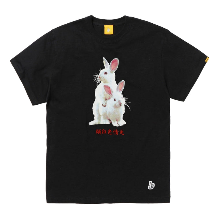 #FR2 FXXKING RABBITS PHOTO T-SHIRT-BLACK