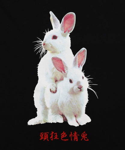 #FR2 FXXKING RABBITS PHOTO T-SHIRT-BLACK
